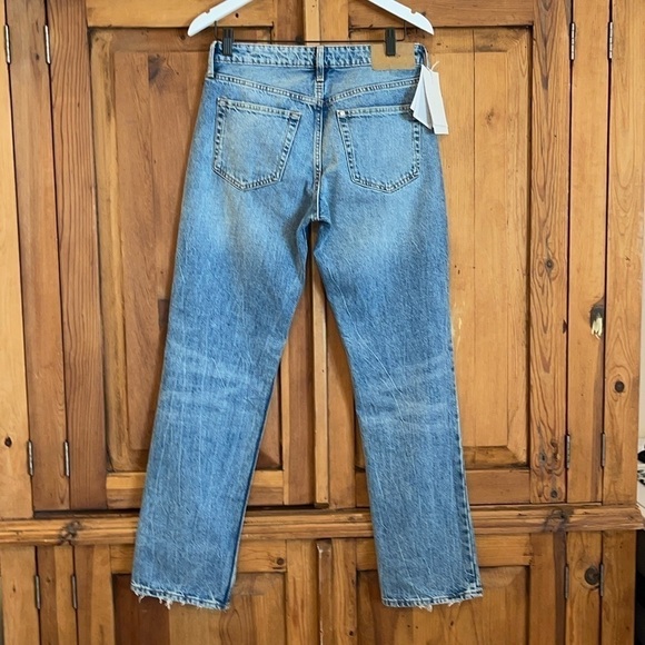 H&M Straight Leg Blue Denim Jeans Sz. 6 (Brsnd New on Website) - Picture 9 of 9